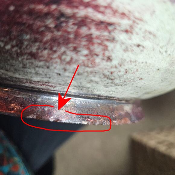 Hand-made Studio Art Pit Fired Pottery Signed with Lyrical description on bottom - Picture 6 of 7